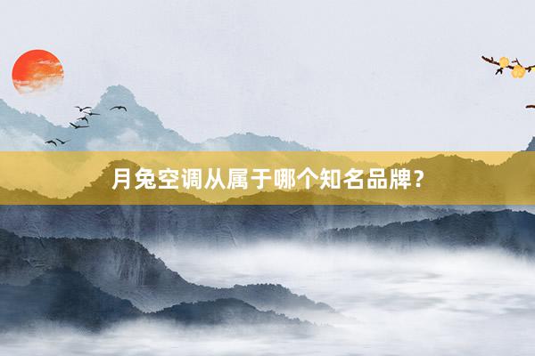 月兔空调从属于哪个知名品牌？